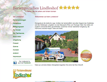 Tablet Screenshot of lindleshof.de